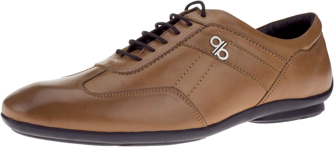 

Мужские модные кроссовки DTI BB Signature с европейской посадкой из натуральной кожи Dti Darya Trading, Tan