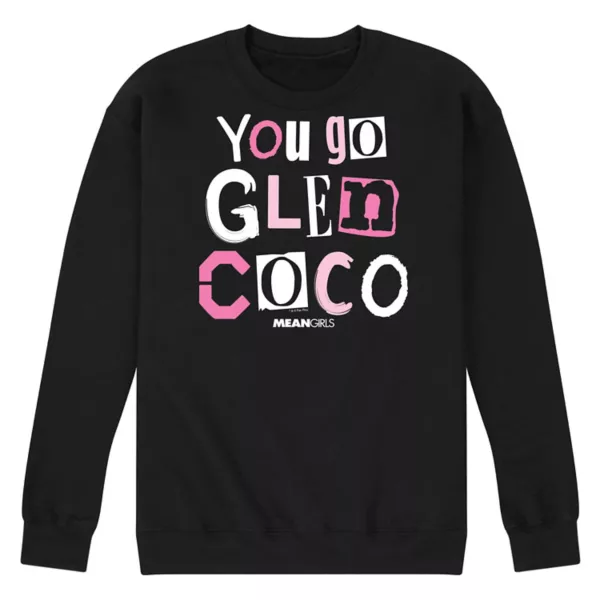 

Мужская флисовая толстовка «Дрянные девчонки» You Go Glen Coco Licensed Character, черный