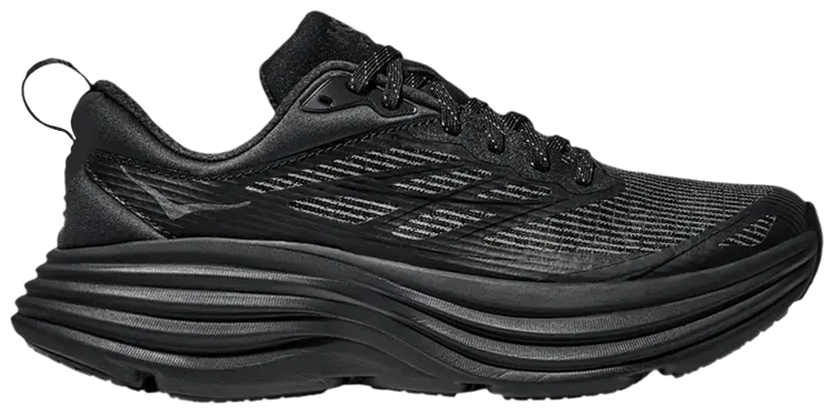 

Кроссовки HOKA Bondi 8 Caged 'Stealth Tech Pack - Triple Black', черный