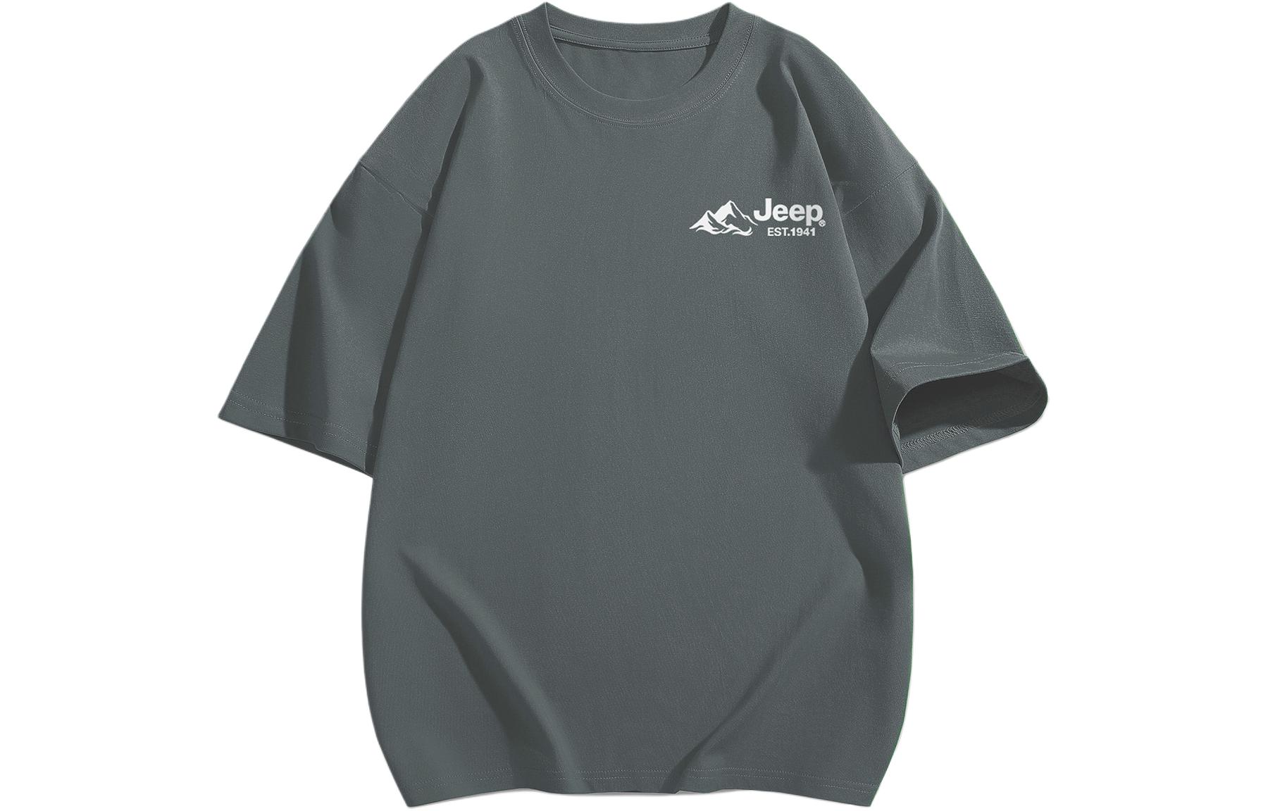 

Футболка мужская Jeep, темно-серый