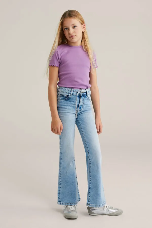 Базовая футболка узкого кроя We Fashion, Purple