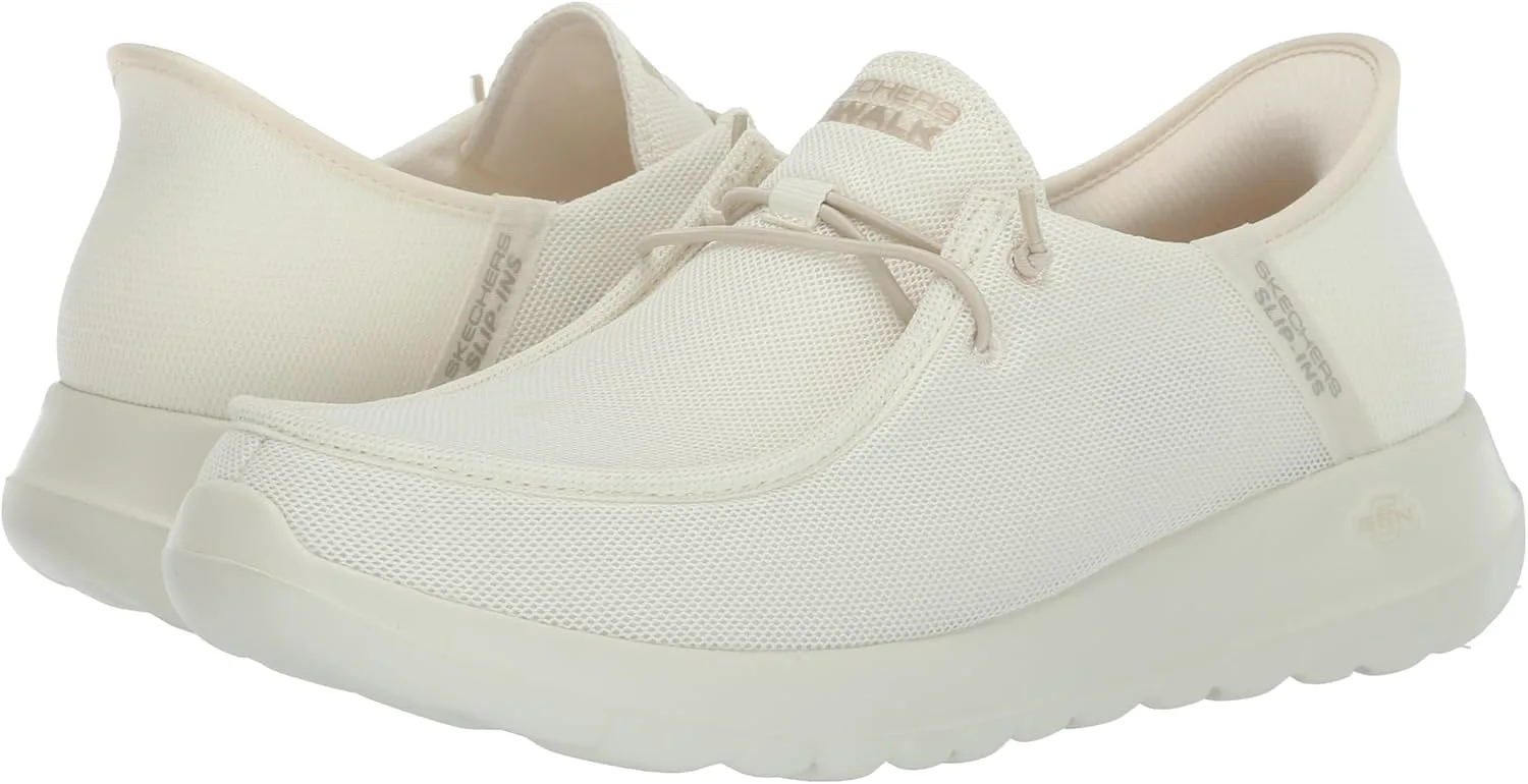 Мужские слипоны Skechers GoWalk Max - спортивные повседневные прогулочные туфли | Амортизирующая стелька с охлаждающей воздухом памятью формы — фото 3
