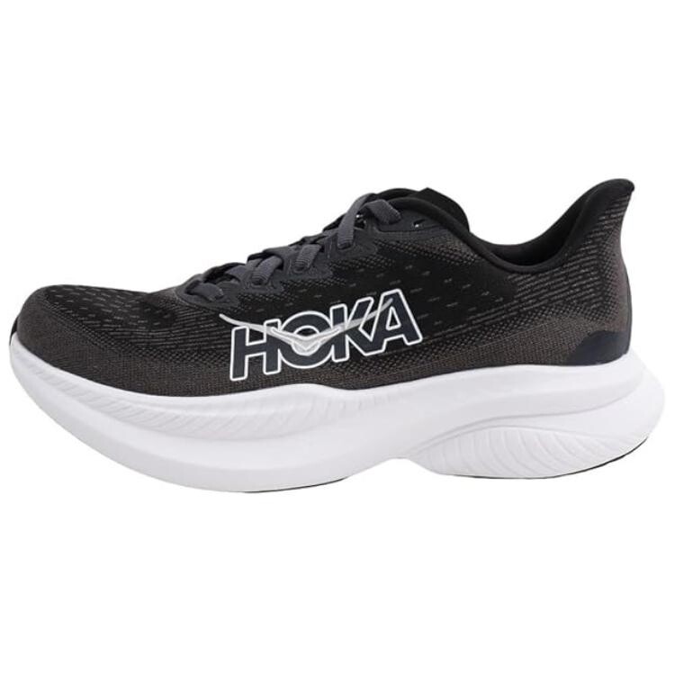 

Кроссовки HOKA ONE ONE Mach 6 Black White Women's, черный