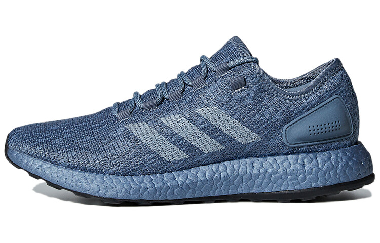 

Кроссовки для бега Pure Boost 2017 мужские с низким верхом синего цвета Adidas