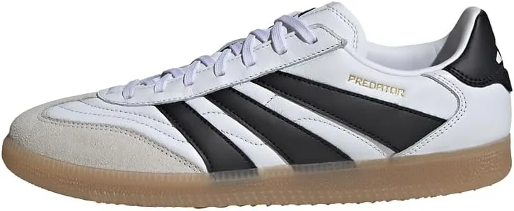 Кроссовки Adidas Predator Freestyle унисекс доступны в цветах Cloud White, Black и Gold металлик, белый/черный