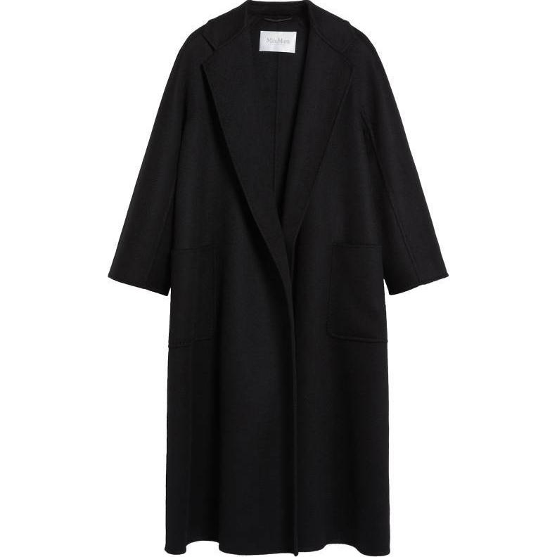 

MaxMara Макс Мара поясное пальто Ludmilla, Black