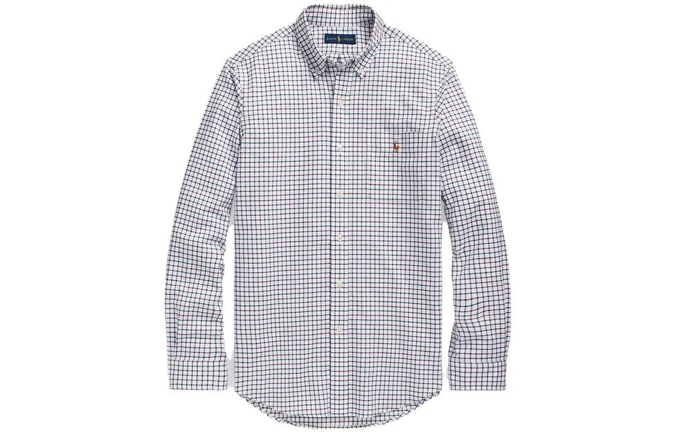 Бывшая в употреблении рубашка в клетку из хлопка Polo Ralph Lauren, Multicolor