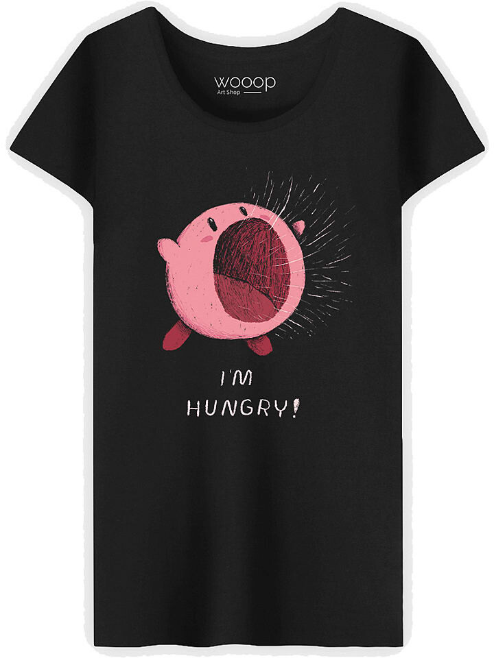 

Футболка WOOOP Shirt I'm Hungry, черный
