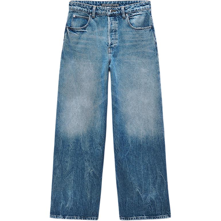 

Мужские джинсы SS26 Surge Alexander Wang, vintage marble синий