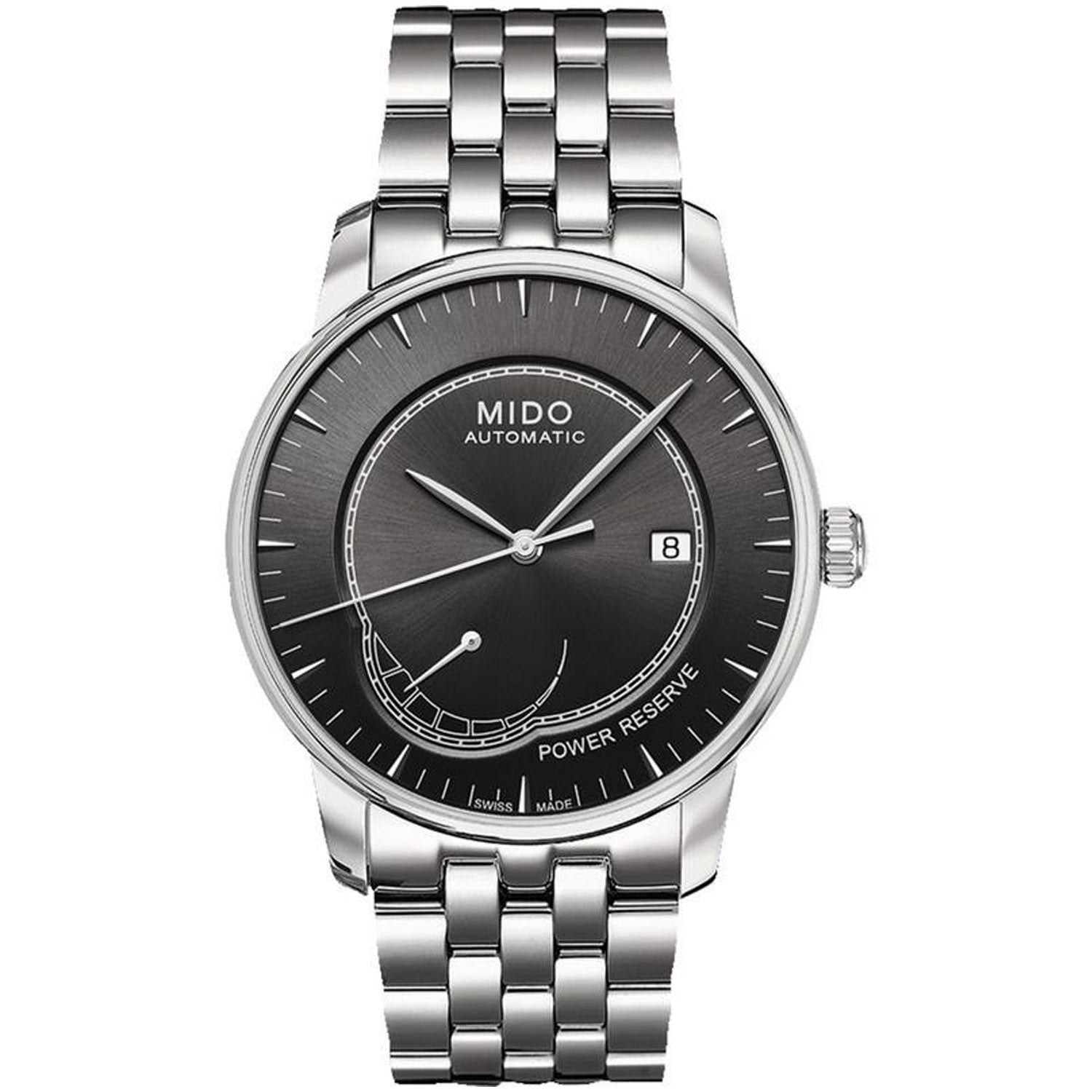 

Мужские часы Mido Baroncelli с черным циферблатом