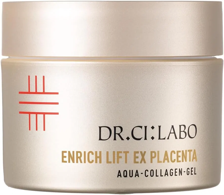Гель для лица Dr.Ci:Labo New Aqua Collagen Gel Enrichlift-EX Placenta, 100 г