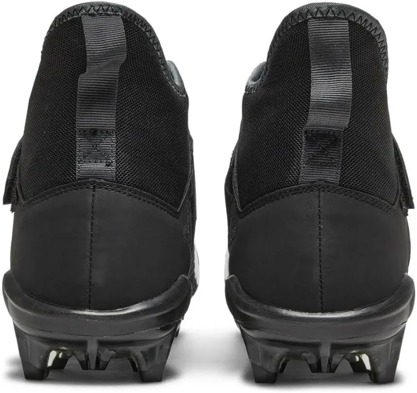 Футбольные бутсы Nike Men's Alpha Menace Pro 2 D - черный/белый, размер 7M US, черный/белый/серый — фото 4