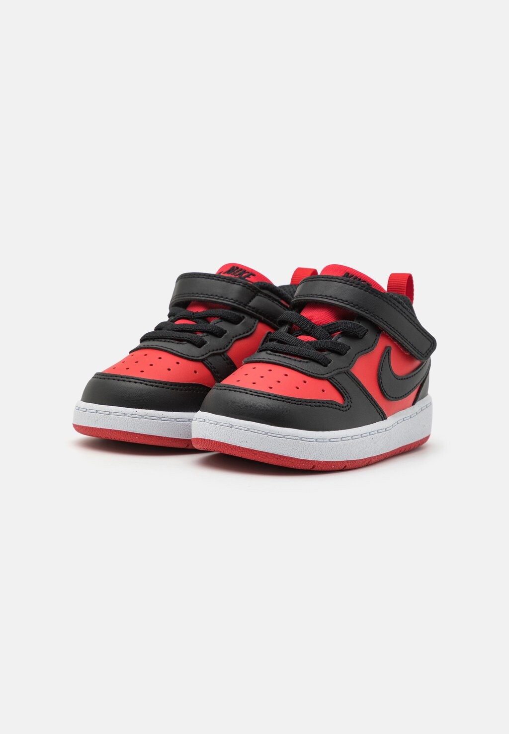 Кроссовки низкие COURT BOROUGH RECRAFT UNISEX Nike Sportswear, цвет university red/black/white — фото 2