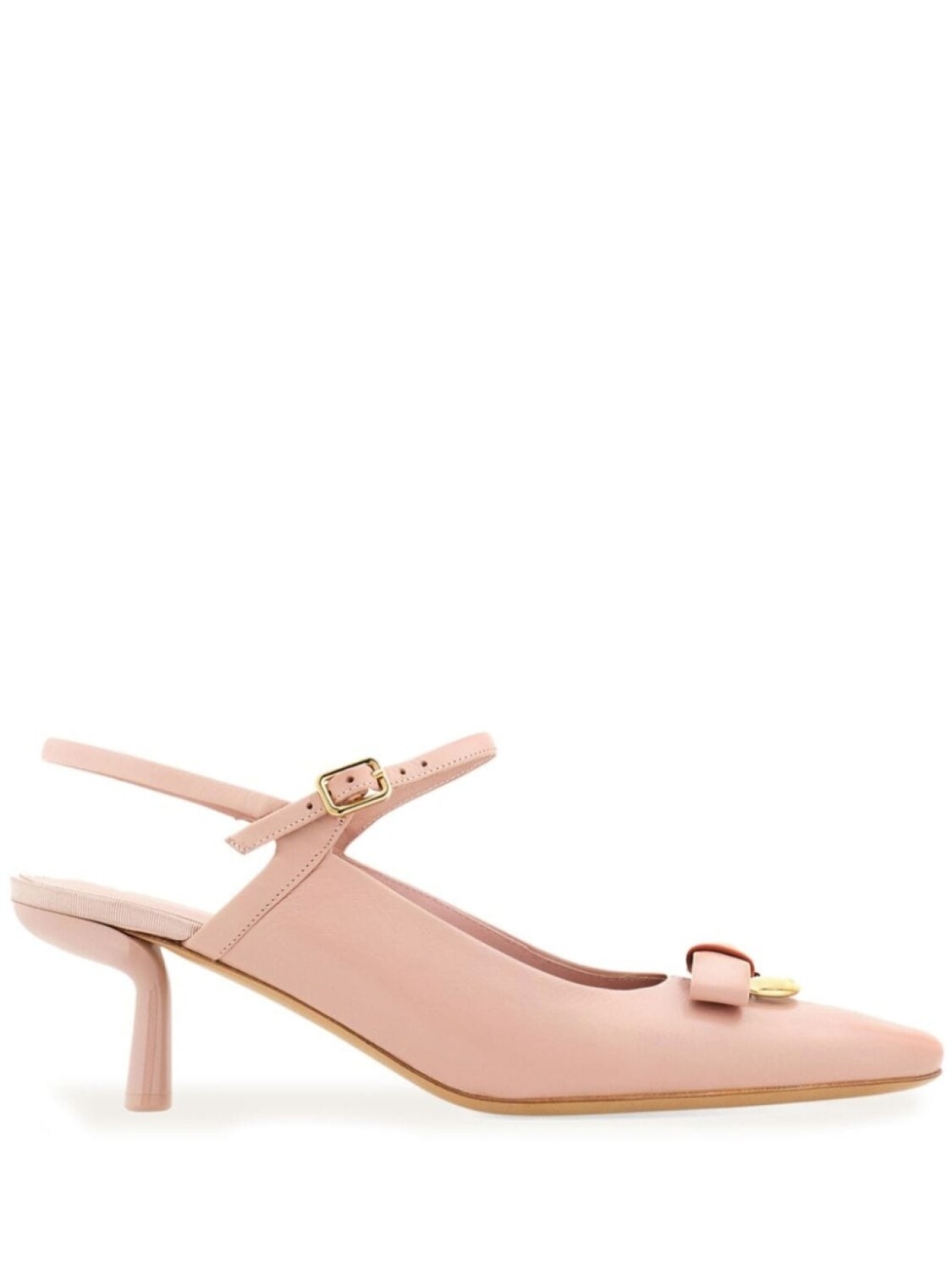 

Ferragamo туфли Drop Bow 55, розовый