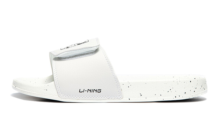 Горячие шлепанцы женские белые Lining