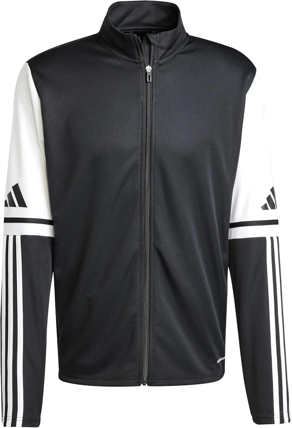 Мужская тренировочная футбольная куртка Adidas Squadra 25, черно-белый — фото 2