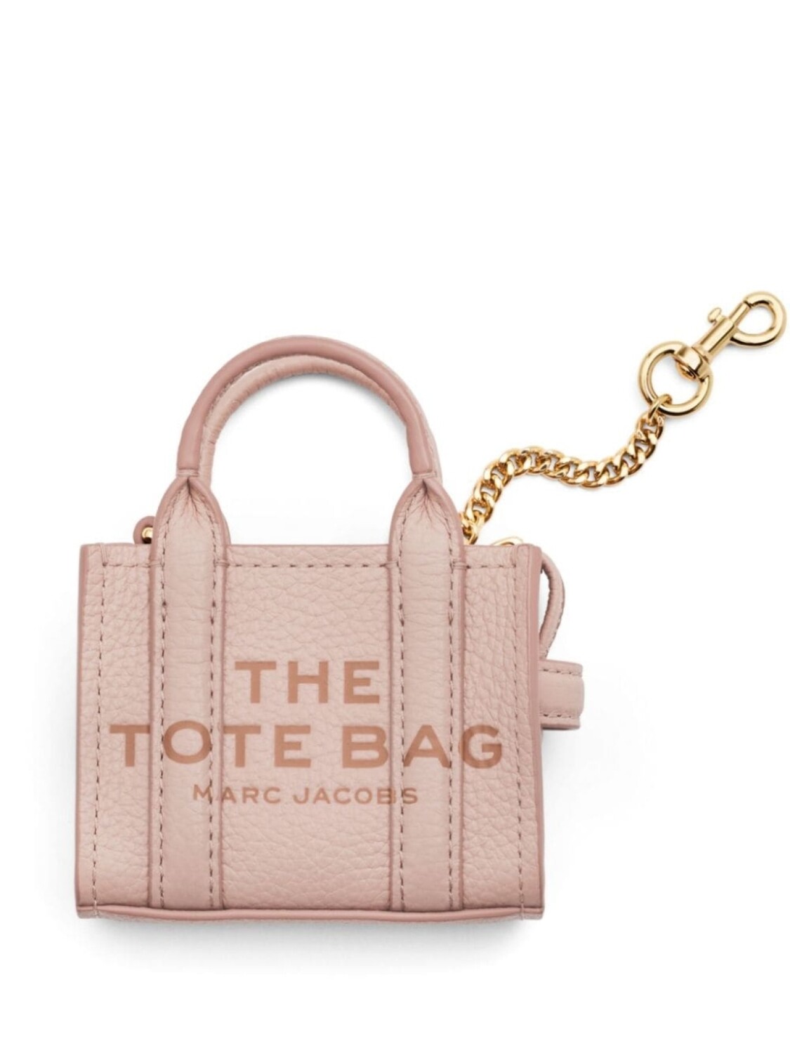 Marc Jacobs подвеска для сумки The Nano Tote, розовый — фото 2