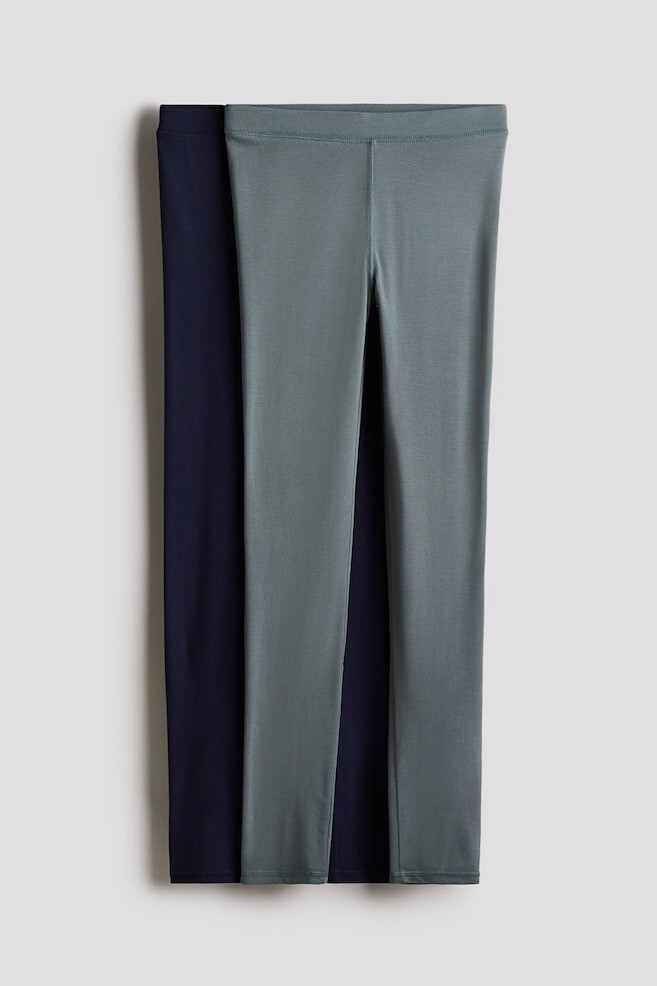 

Комплект леггинсов 2 труса Thermolite H&M, синий/серый