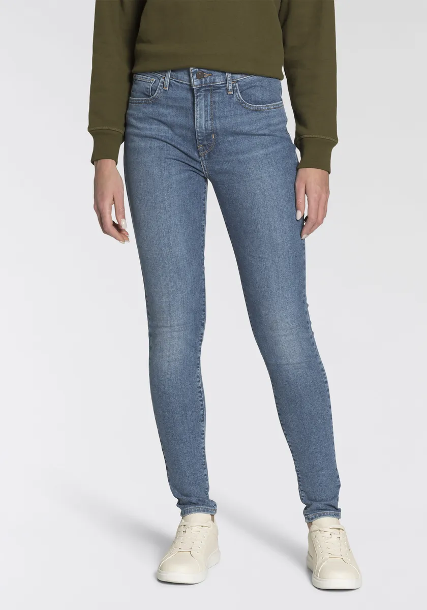 

Джинсы скинни Levi's "720 High Rise", синий