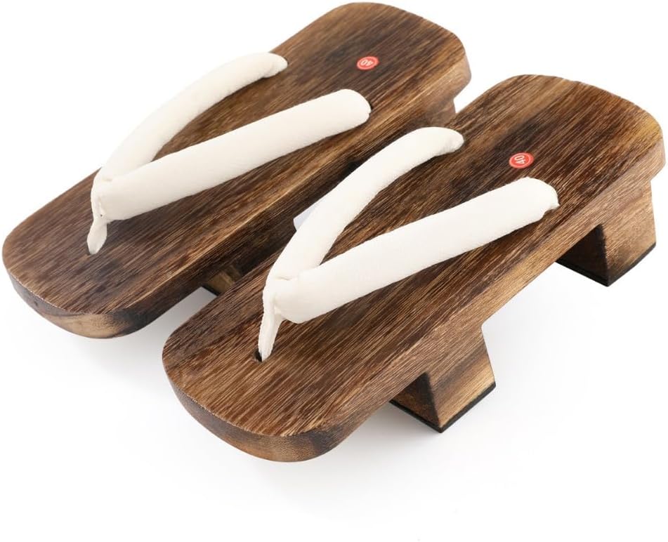 

Деревянные клоги для женщин, сандалии гета, японские таби, шлепанцы-нимы, мужские мюли, тапочки на платформе для подростков - для косплея, комфортная обувь для ходьбы и стояния весь день, костюм гейши Geerta, белый