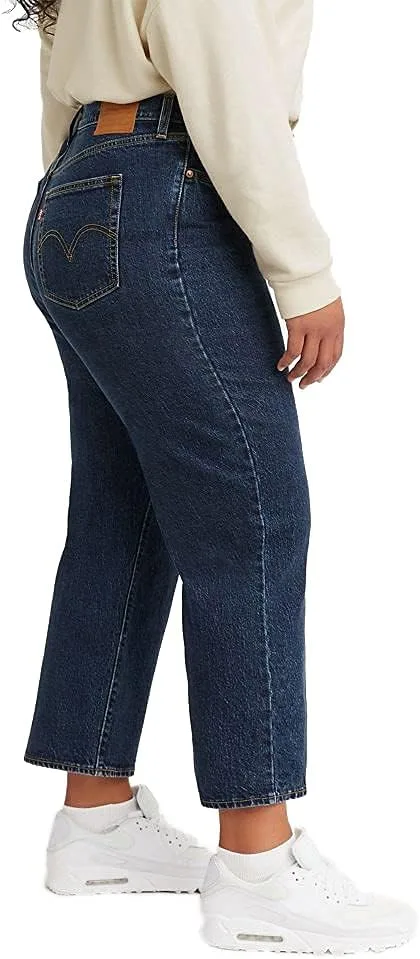 Levi's женские джинсы Wedgie Straight Plus Size, белый — фото 4