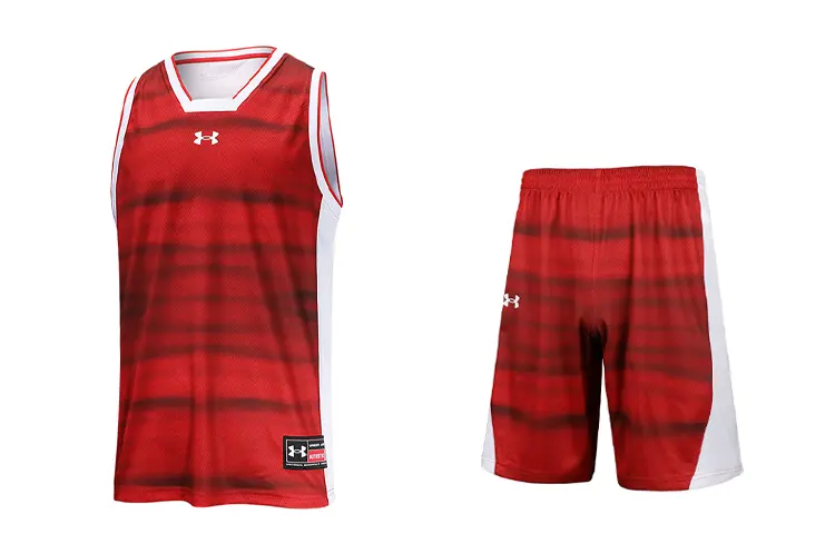 

Повседневный спортивный мужской комплект красного цвета Under Armour, красный