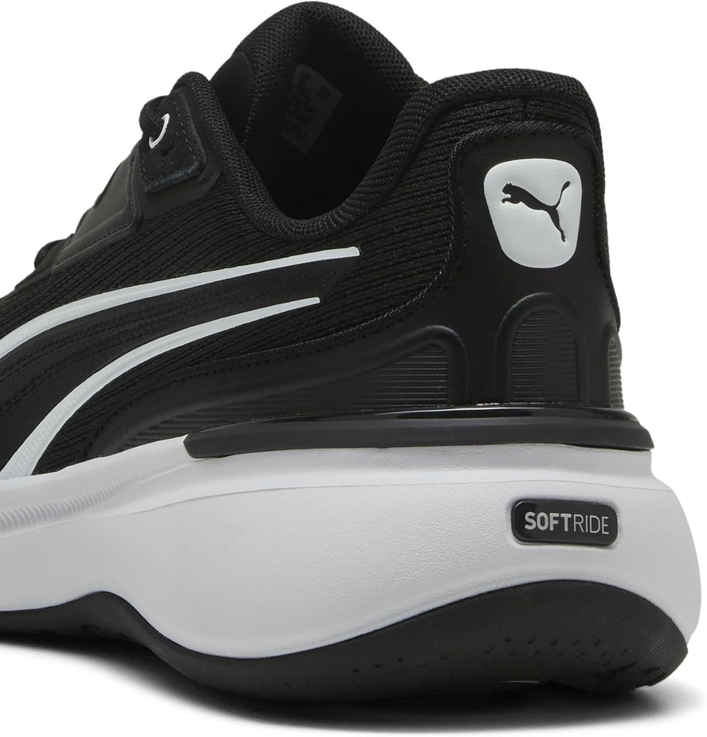 Беговые кроссовки PUMA для мужчин, белый/черный — фото 2