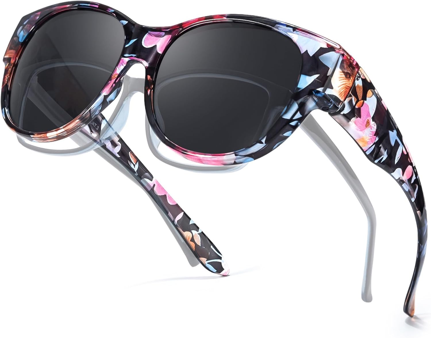 

Солнцезащитные очки Myiaur с поляризованными линзами для женщин, модный аксессуар, обеспечивающий защиту от УФ-излучения UV400, идеально подходит для вождения на открытом воздухе, A01 Floral