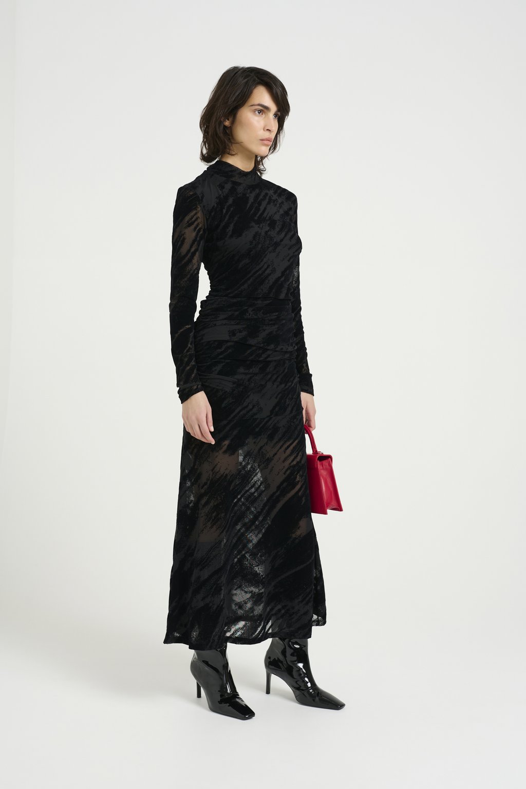 

Платье макси FLIKKA DRESS Gestuz, черный