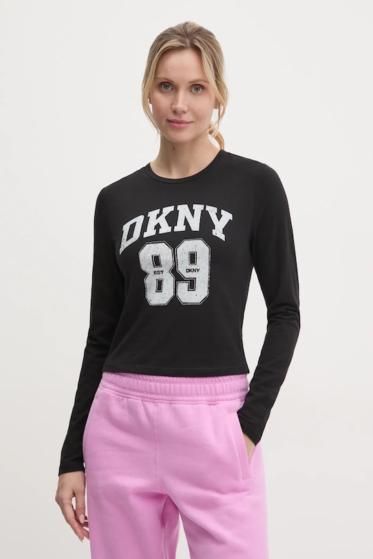 

Лонгслив Dkny, черный