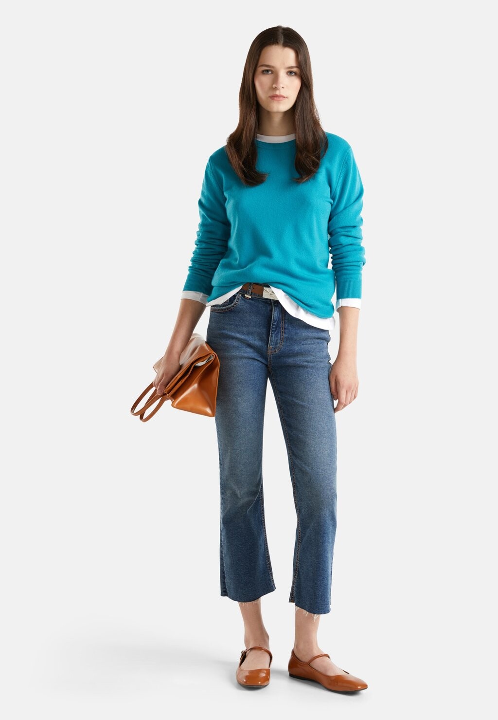 

Джемпер CREW NECK United Colors of Benetton, синий