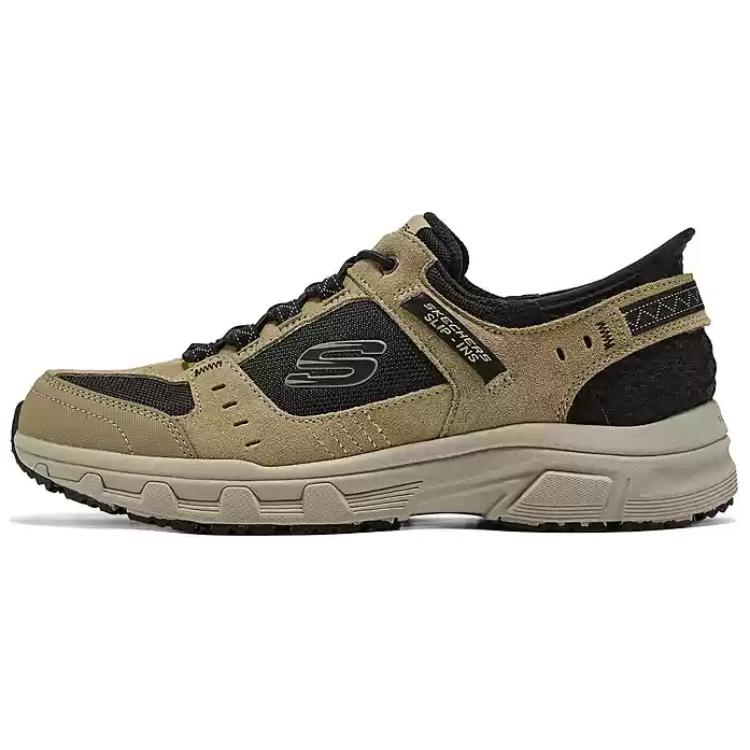 

Мужские походные кроссовки Low Top Umber Black Skechers, Taupe/Black