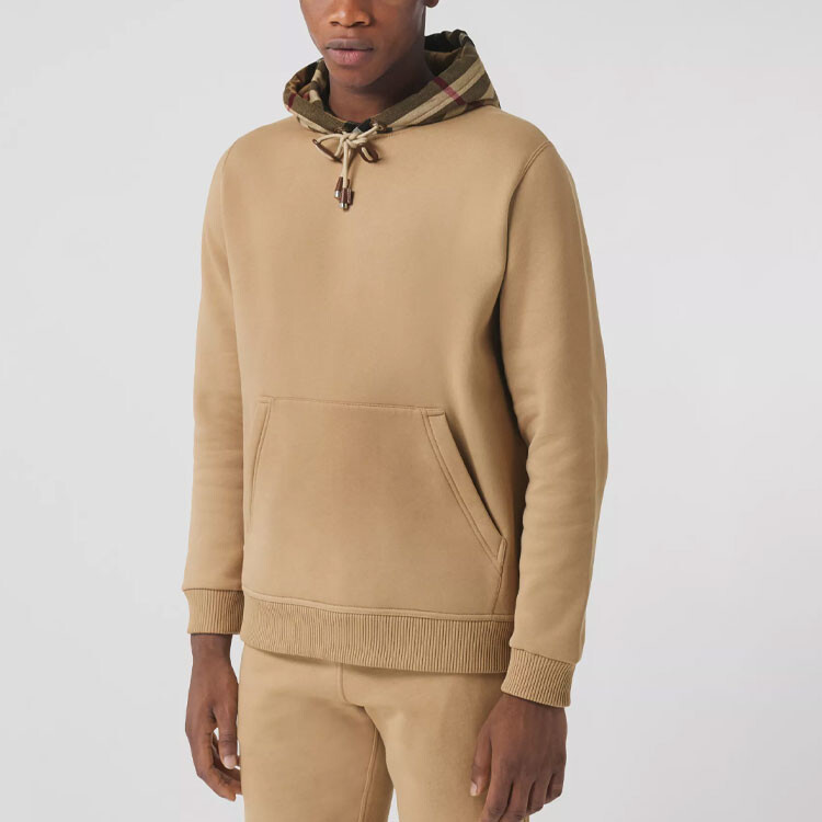 Толстовка Burberry, женская, хаки, клетчатая — фото 4