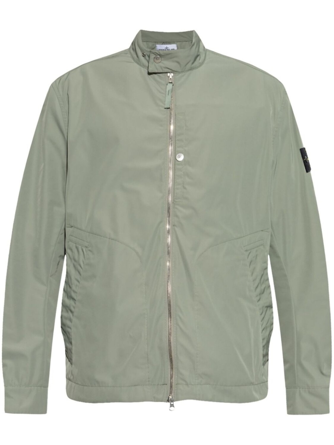 

Куртка с аппликацией логотипа Stone Island, зеленый