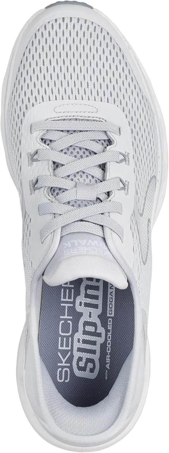 Кроссовки Skechers Go Walk Glide Step 2.0 Zander для мужчин, светло-серый — фото 3