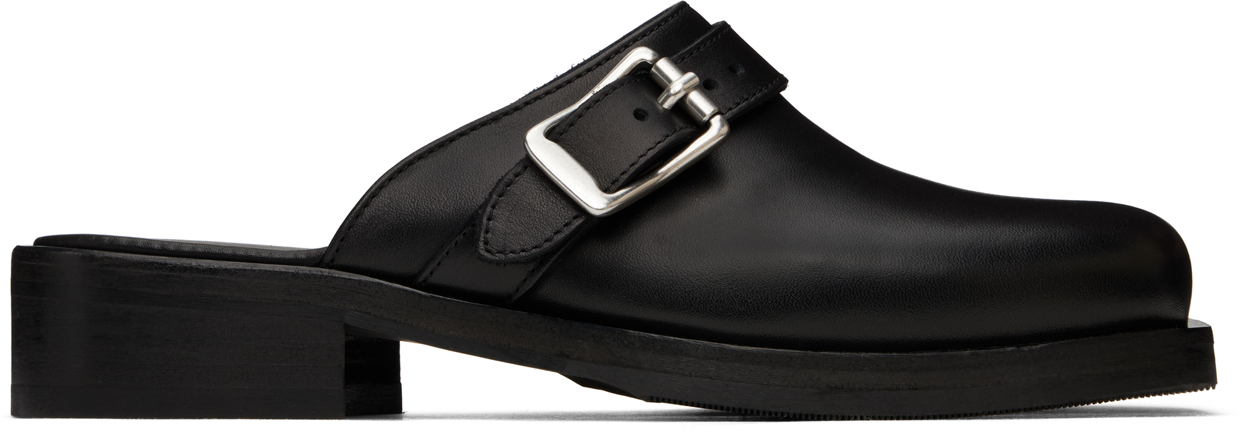 

Черные мюли Camion OUR LEGACY, Black leather