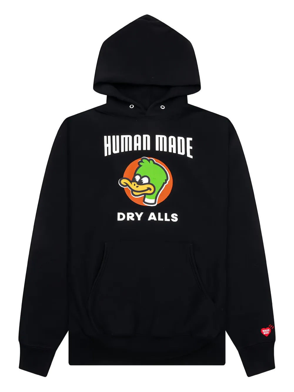 

Худи с графичным принтом Human Made, черный
