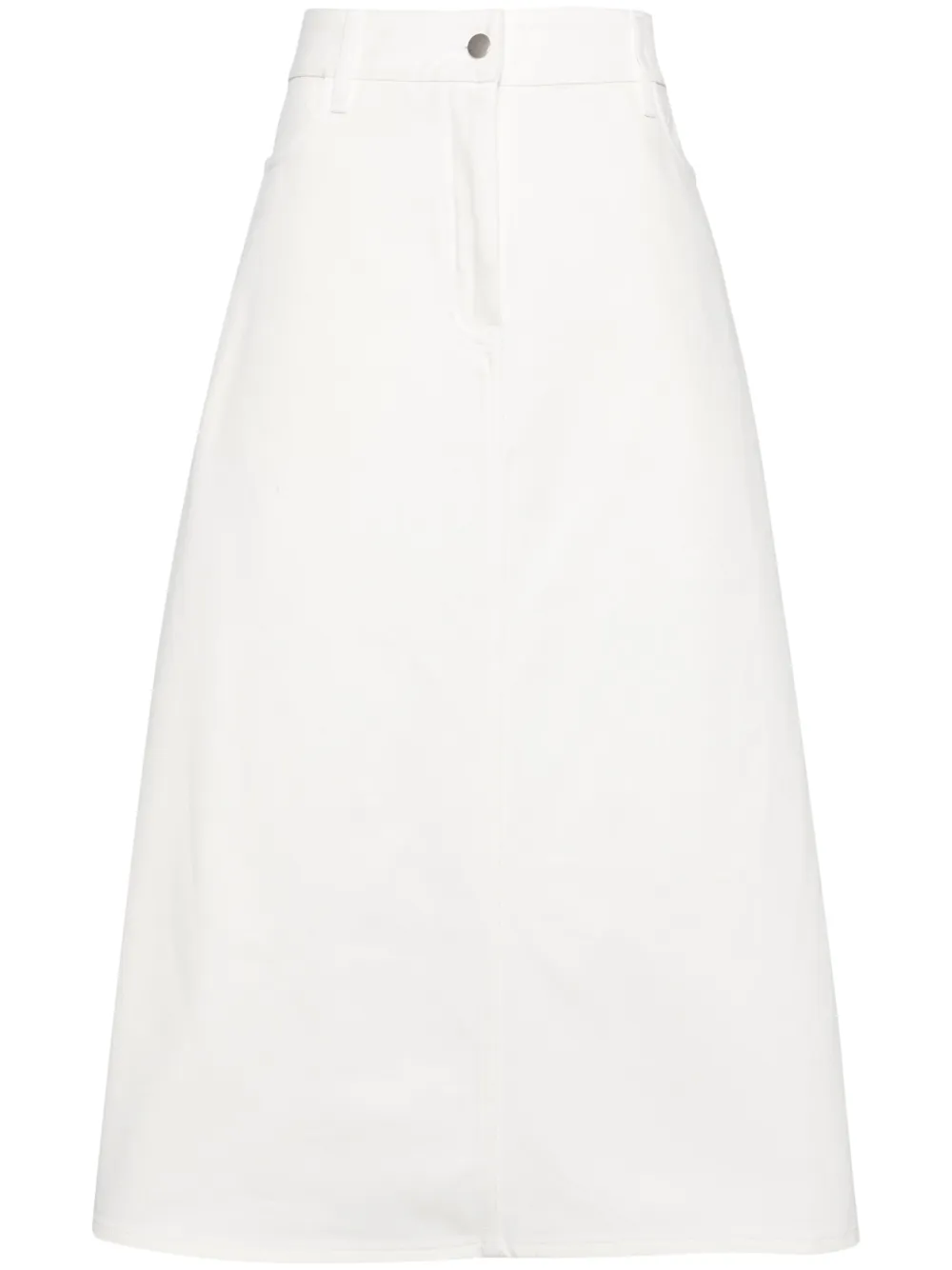 

Джинсовая юбка миди Baringo Studio Nicholson, белый