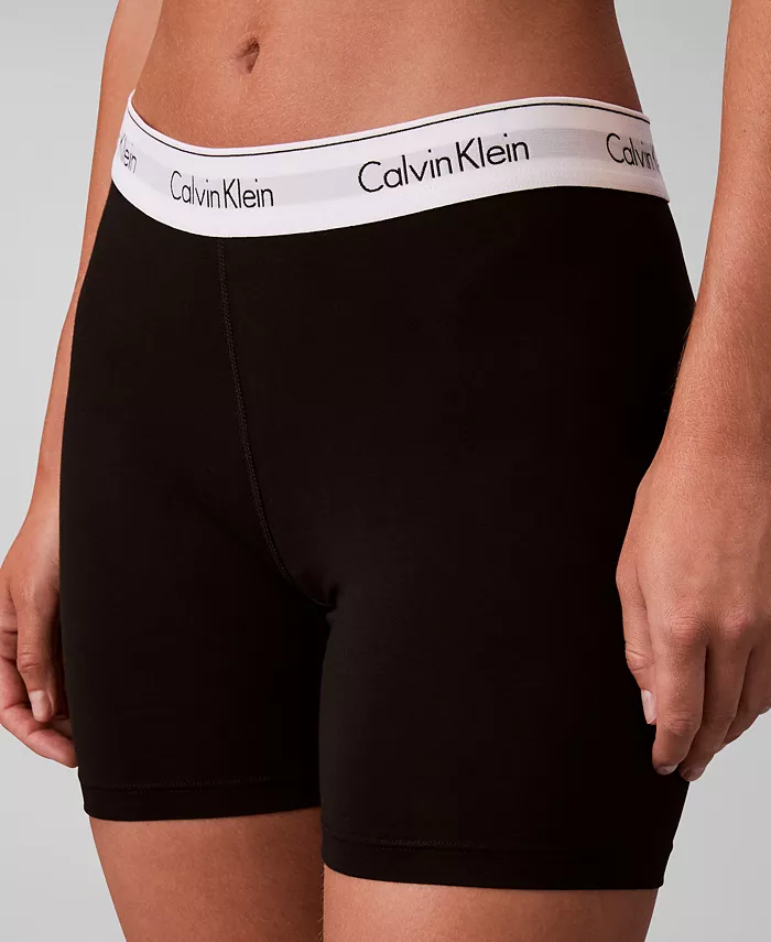 

Женские трусы-боксеры Icon из хлопка и модала QF8528 Calvin Klein, черный