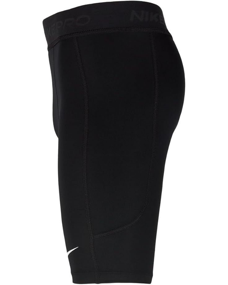 Шорты Nike Kids Dri-FIT Shorts, цвет Black/Black/White — фото 2