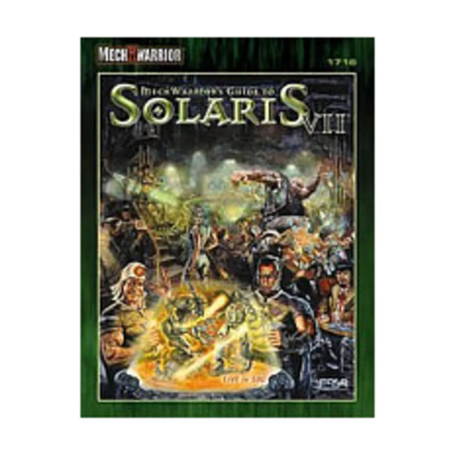 

MechWarrior's Guide to Solaris VII, MechWarrior (FASA), мягкая обложка