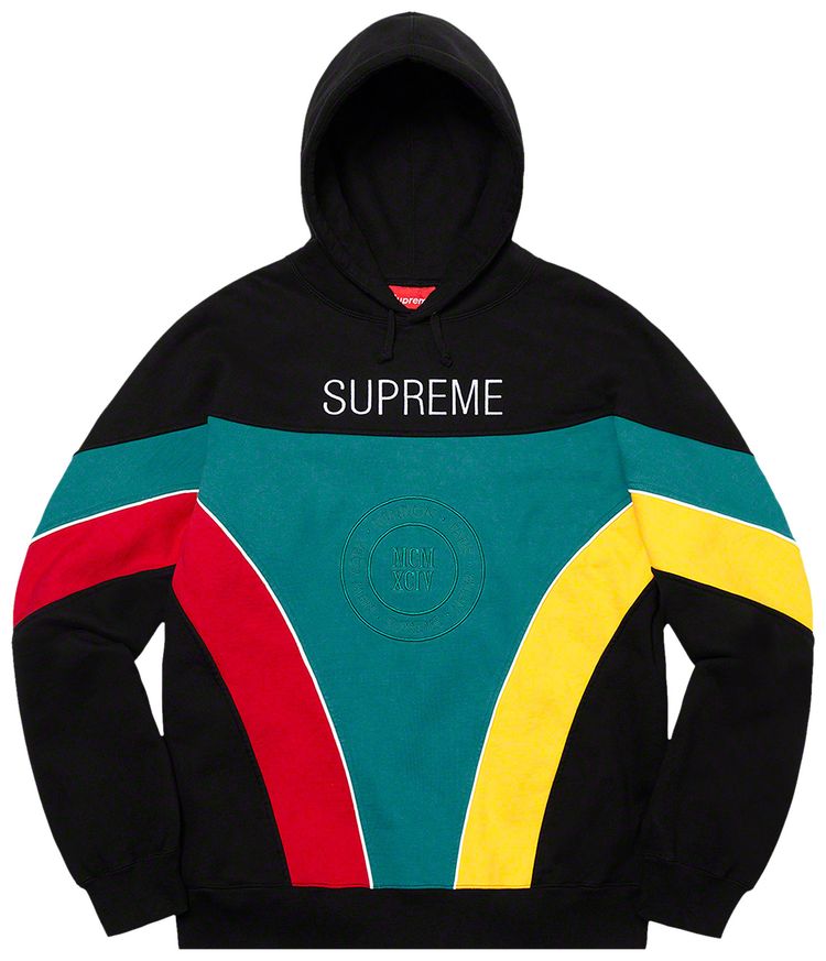 

Толстовка Supreme Milan Hooded Sweatshirt 'Black', черный