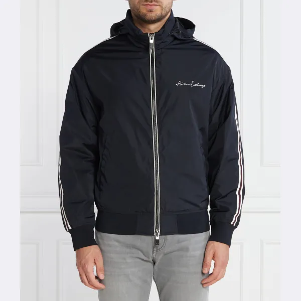 

Куртка стандартного кроя Armani Exchange, синий
