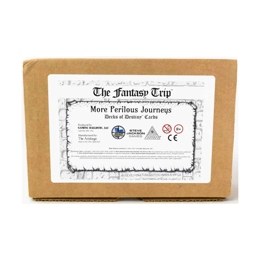 

Бокс-сет Decks of Destiny Cards - More Perilous Journeys, Fantasy Trip