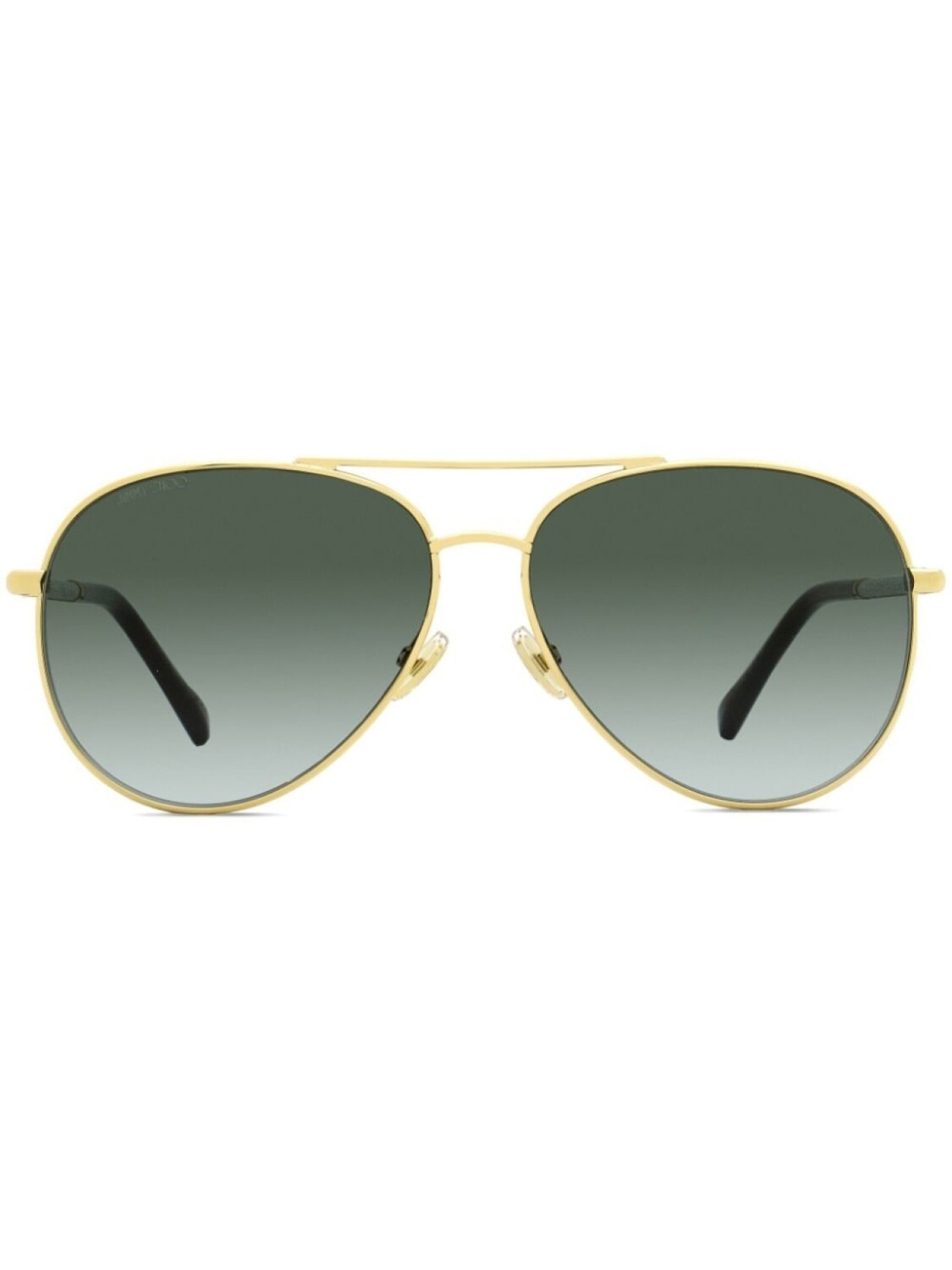 

Jimmy Choo Eyewear солнцезащитные очки в круглой оправе, черный
