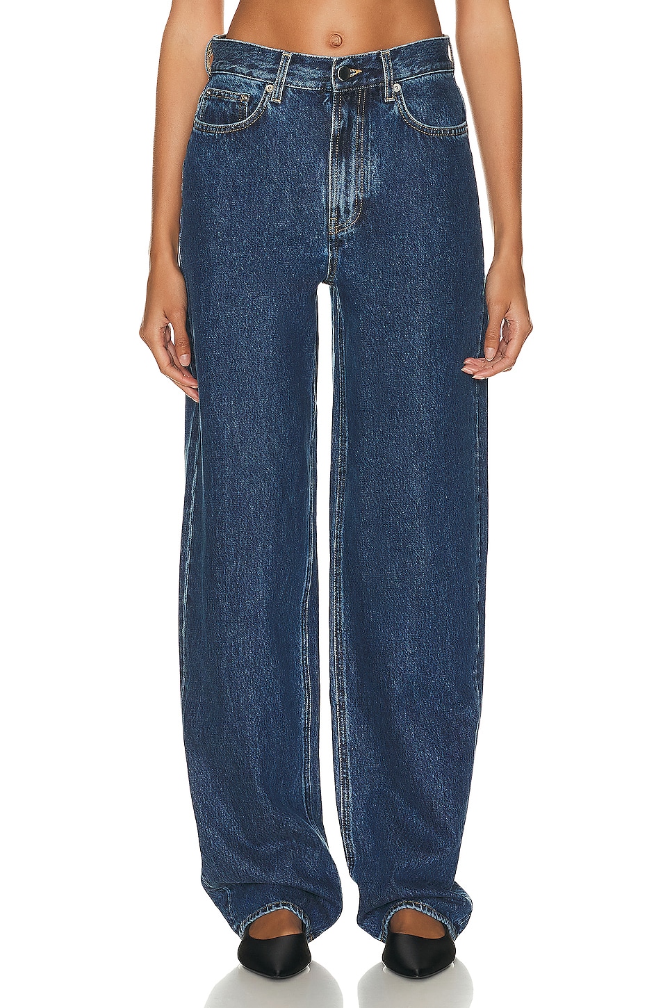 

Джинсы женские Loulou Studio, цвет Washed Blue