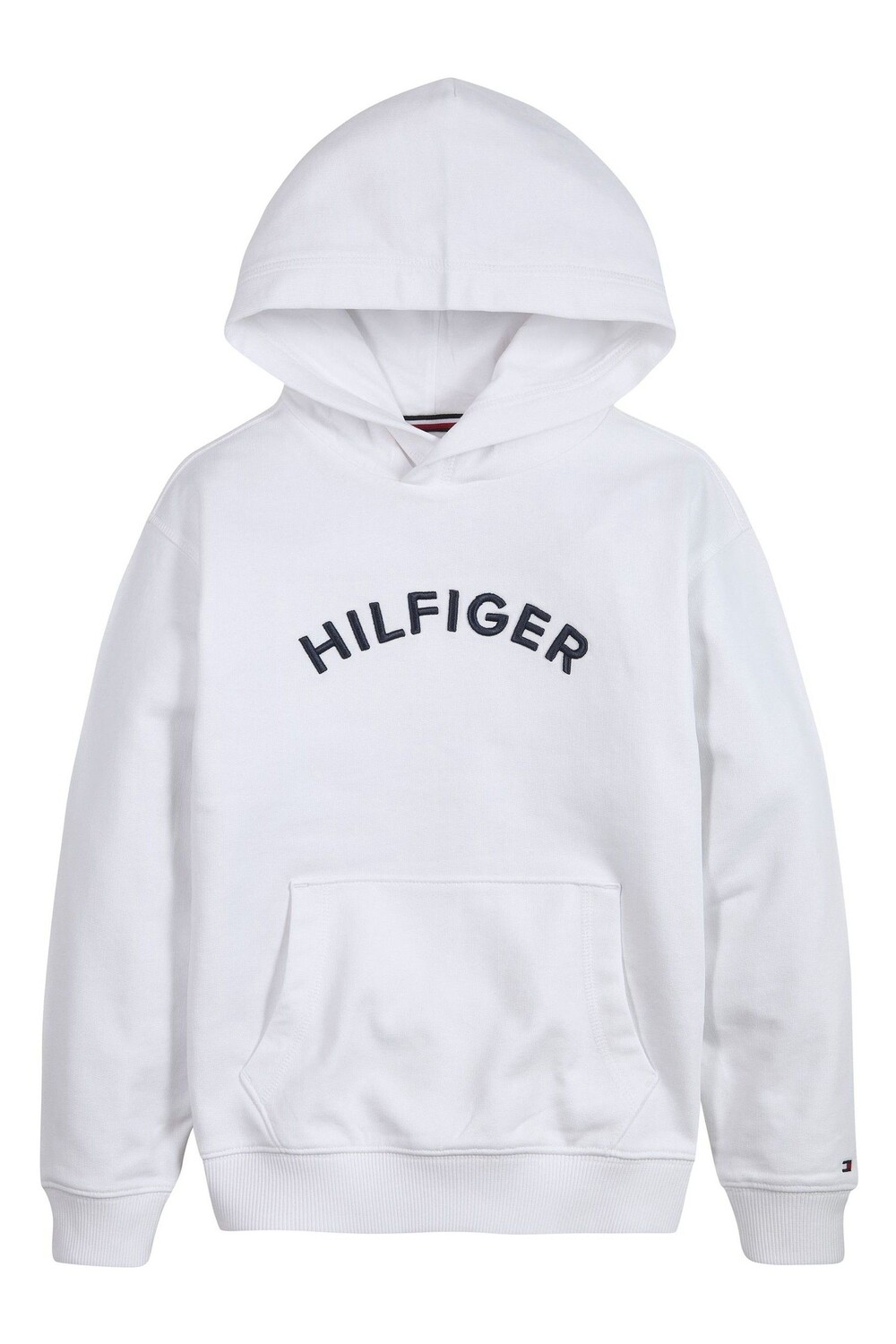 

Белое худи с арочным логотипом Tommy Hilfiger, белый