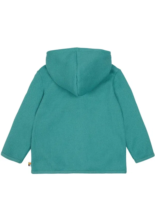 Куртка переходная Waffeloptik Light Jacket Loud + Proud, светло-голубая — фото 2
