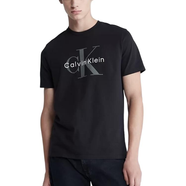 

Футболка мужская черная Calvin Klein, черный