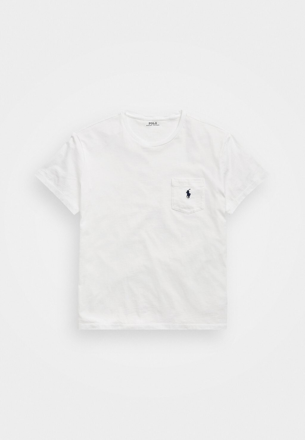 Базовая футболка POCKET Polo Ralph Lauren Big & Tall, белый — фото 4